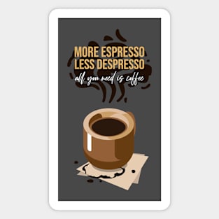 Espresso Coffee Lover barista Magnet